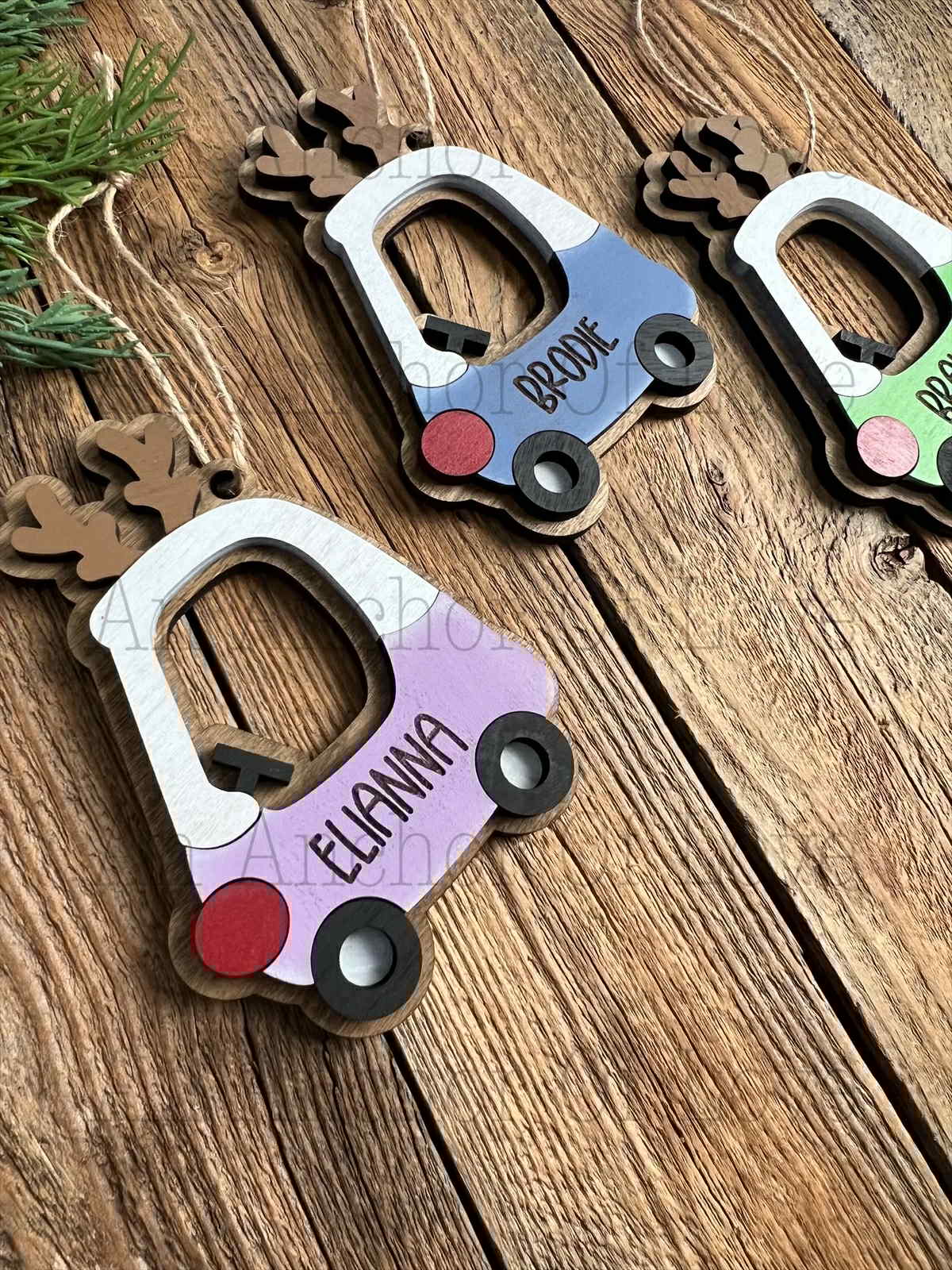 Personalized kids toy car Ornament | Kid's Christmas Gift / 2025 Christmas ornament /- personalized gift