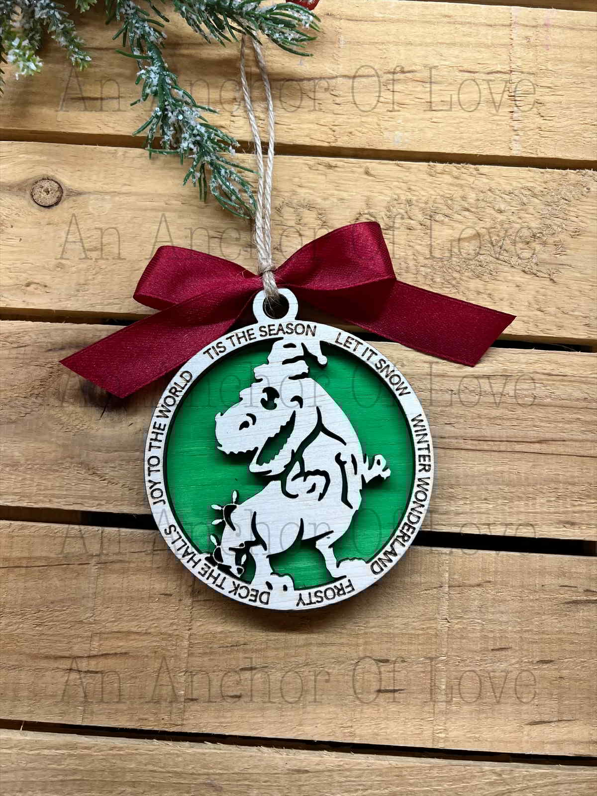 Dinosaur Ornament/Dino Ornament/TRex Ornament