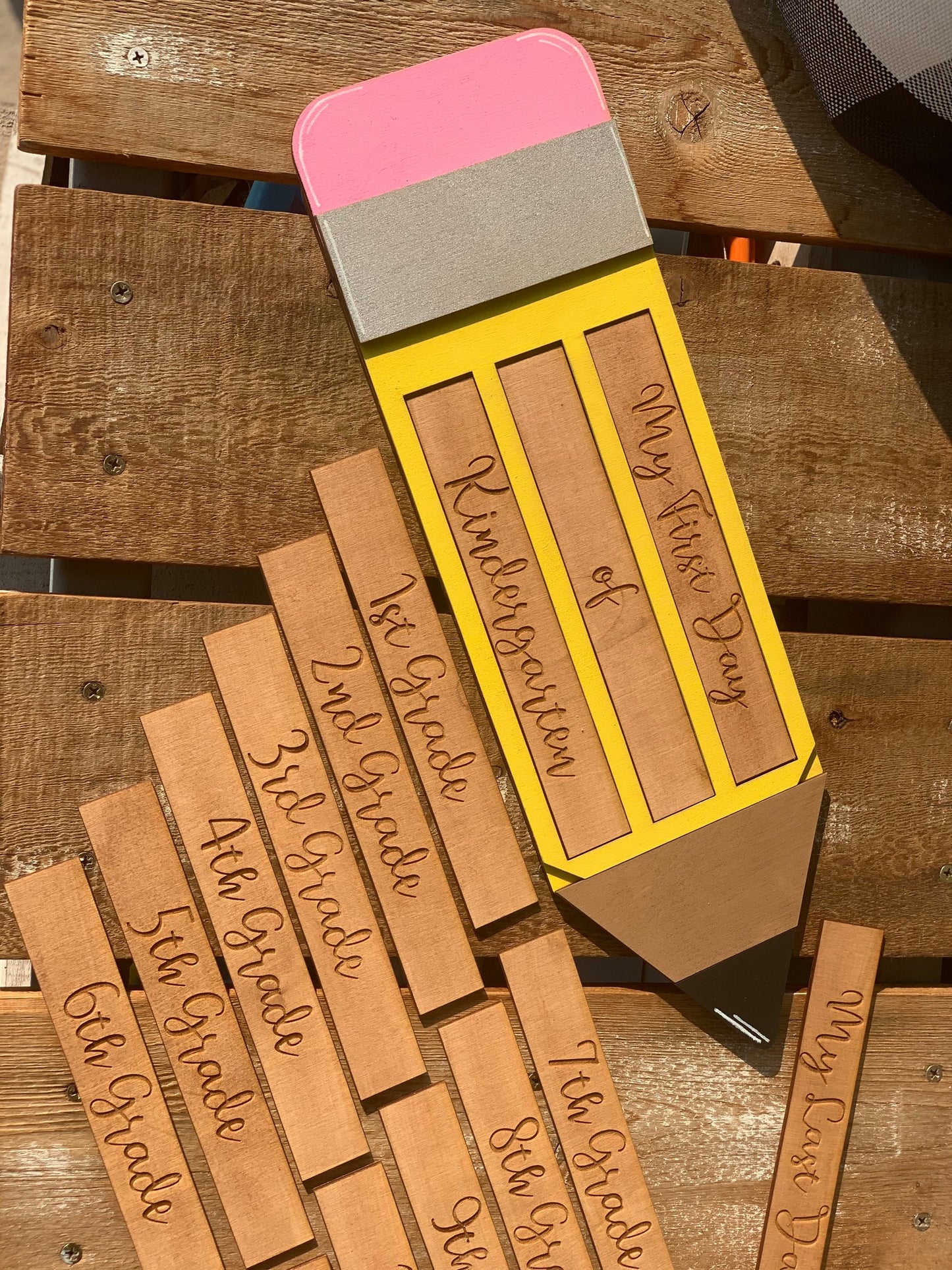 Back to school sign | first day of school sign | last day of school | interchangeable | kindergarten- 12th grade | teacher gift