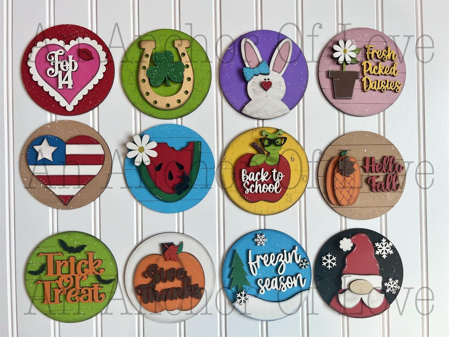 Complete set / 12 pieces/ Welcome to our classroom seasonal sign/ back to school/ teacher appreciation/ Deluxe set