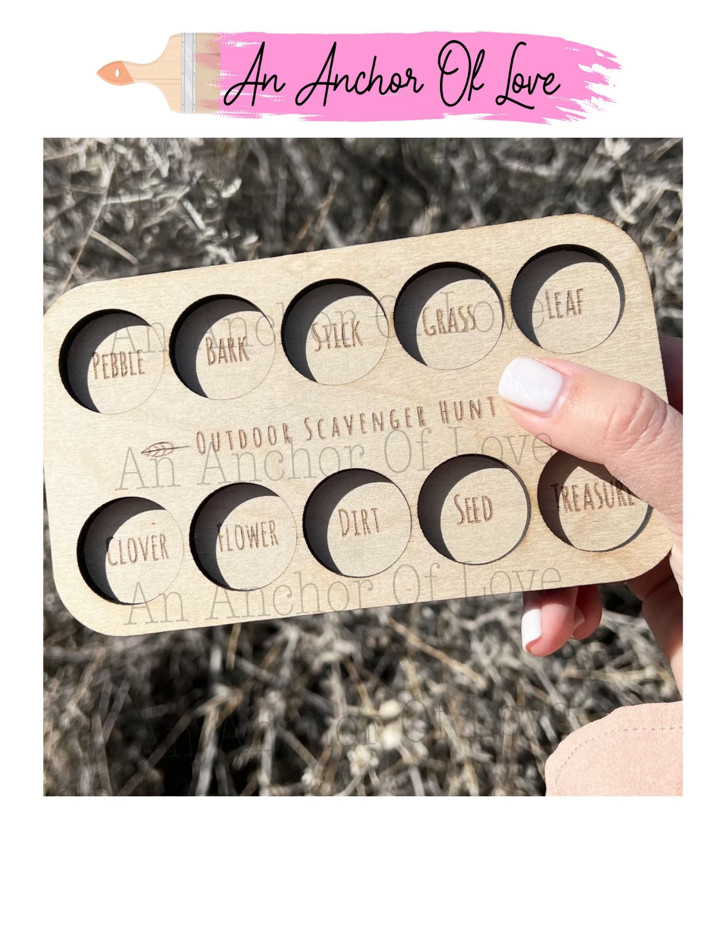 Kids Adventure Board | kids Nature Scavenger Hunt | Scavenger Hunt | Nature board game | Camping Game | Custom board game | Custom Gift