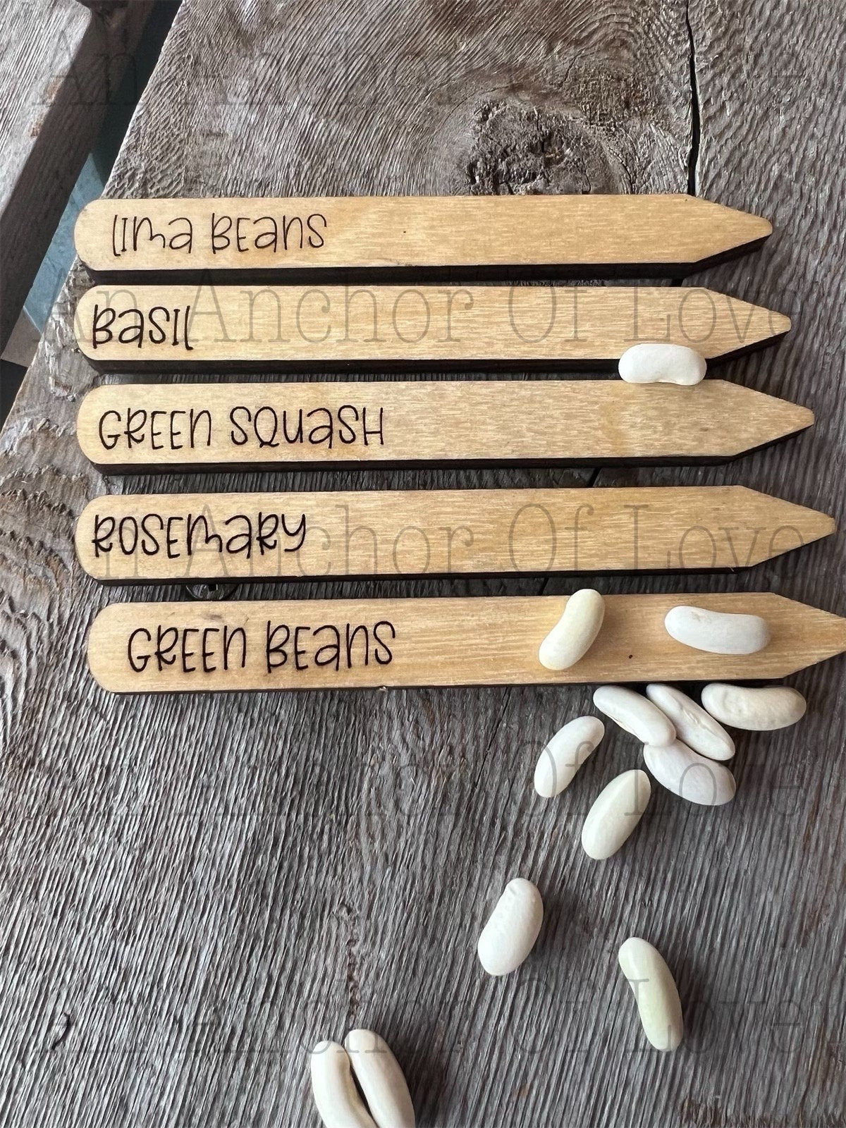 Garden and Plant Markers - Herb Garden - Spice Garden - Garden Labels - Garden Stake - Gardener Gift - Mother's Day - Green Thumb