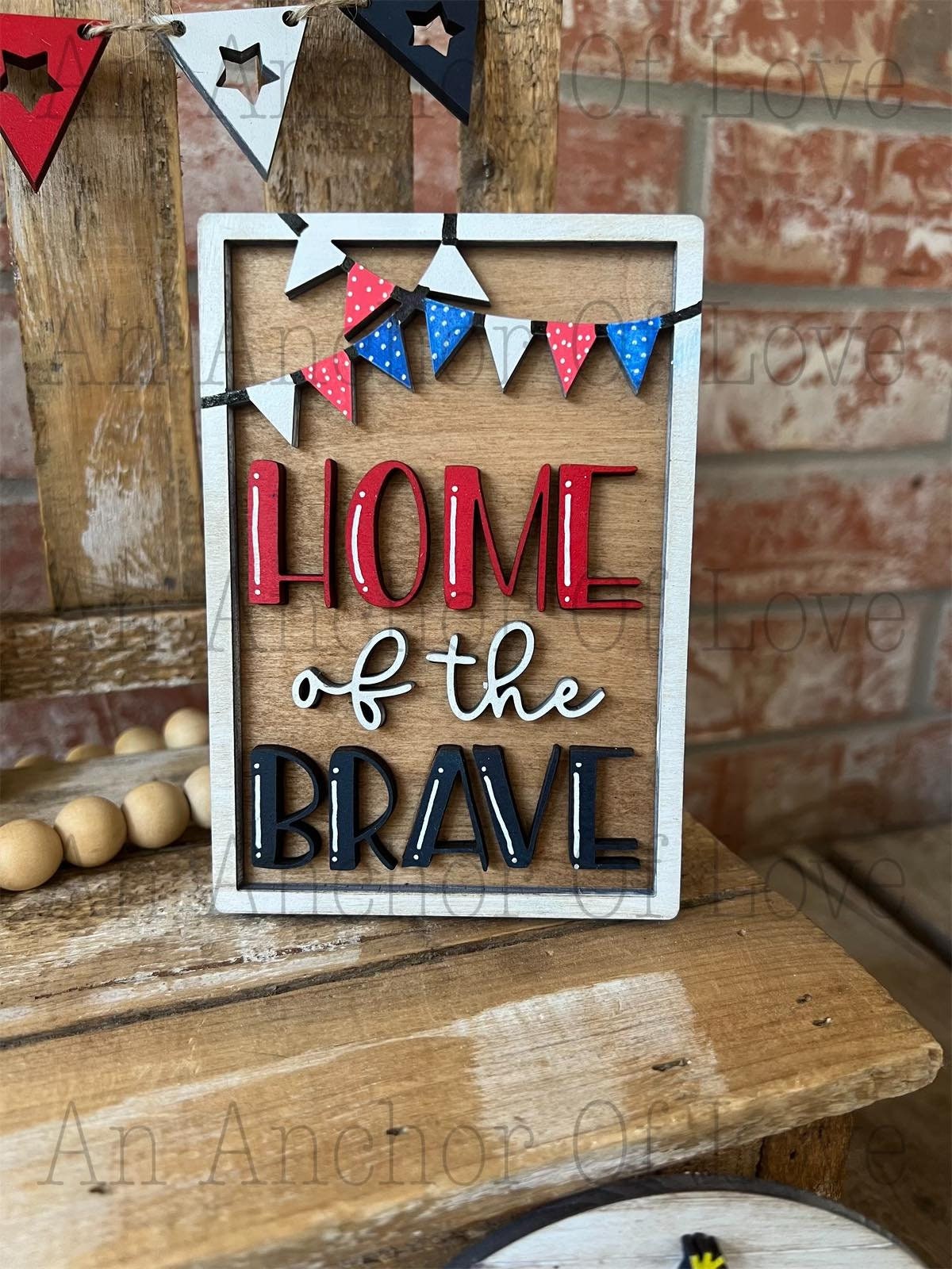Fireworks fourth of july tiered tray, Patriotic tiered tray, fourth of july decor, bundle or individual available