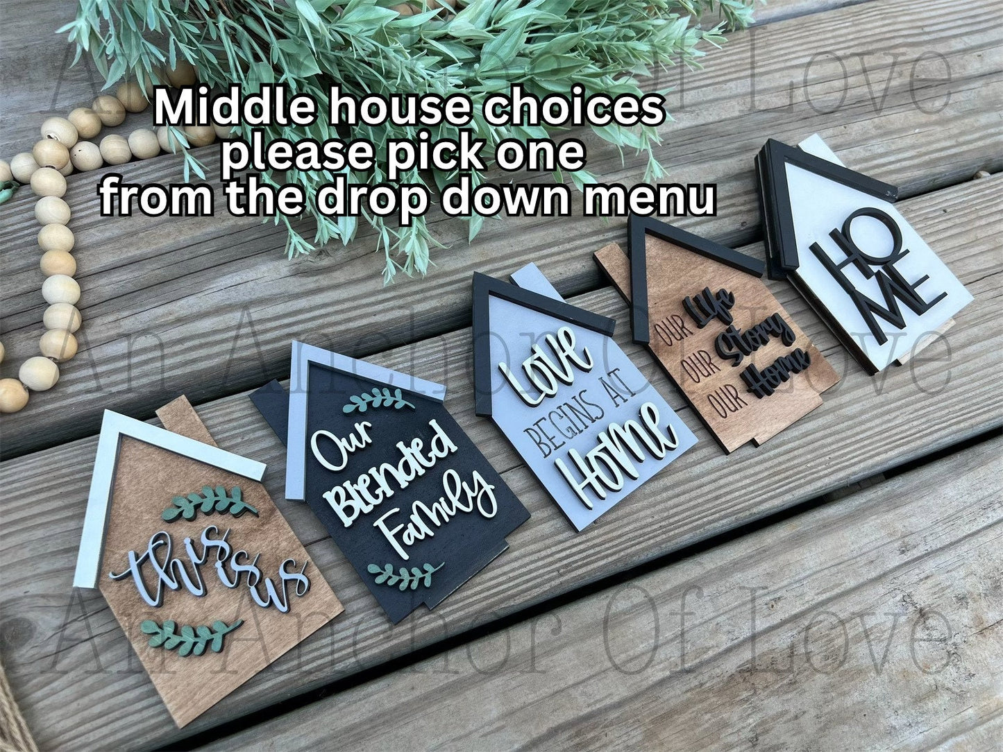 Personalized family sign, Custom Standing House Decor, Farmhouse Decor, House warming, New family gift, Christmas gift, Mothers Day Gift