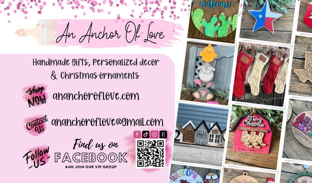 Easter Religious Tiered Tray DIY Paint Kit | Winter Tiered Tray Laser Cut Wood Blanks | Holiday DIY Kits