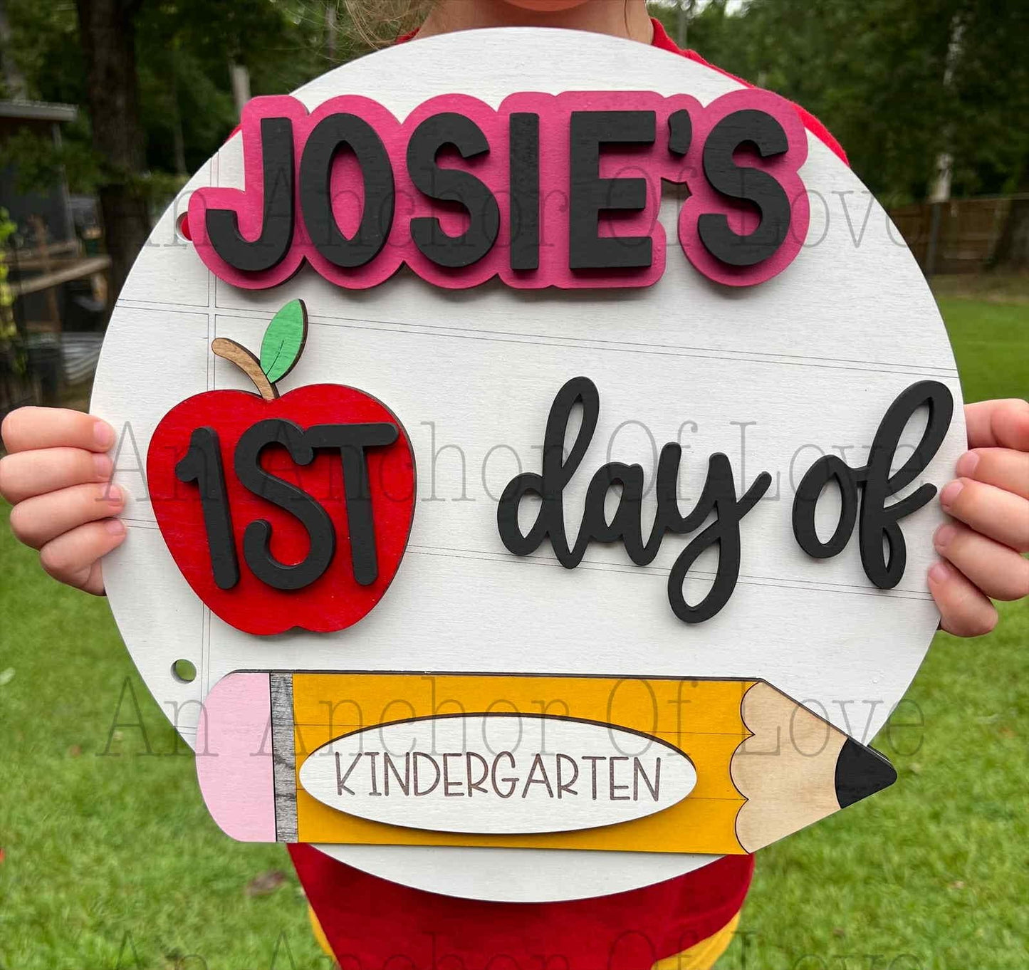 Personalized First Day of School Photo Prop, Interchangeable School Milestones sign, Back to School Sign Kit, School Milestones FastShip!