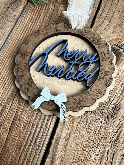 Newlywed Christmas Ornament | Christmas Gift / 2025 Christmas ornament