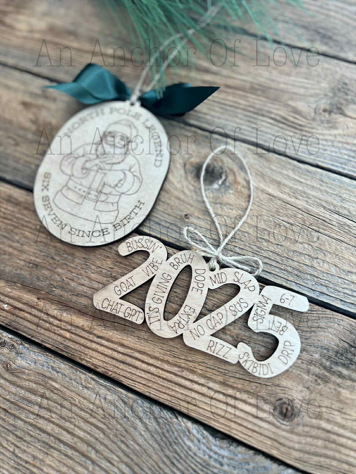 Teen Slang Ornament, Funny Teenager Ornament, 67 Six Seven Ornament, Gen Z Teenager Tween Ornament, Boy Christmas