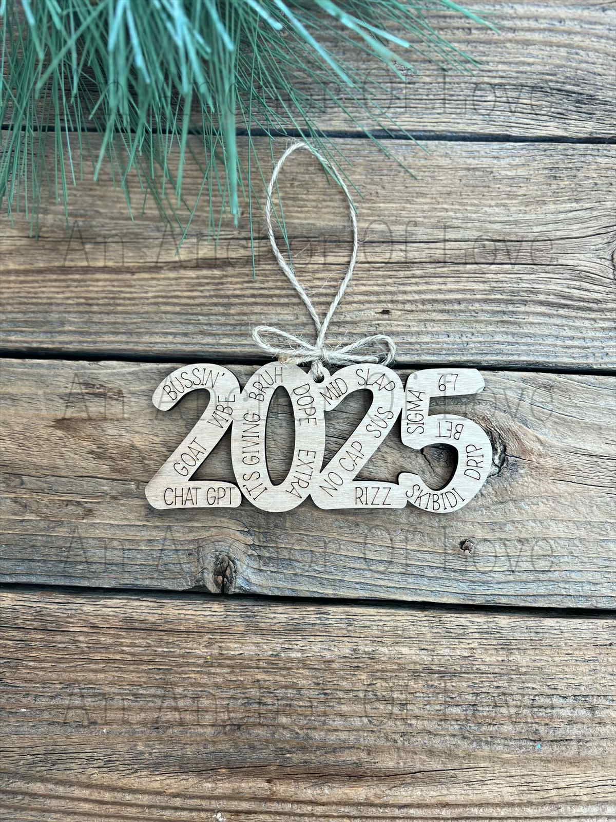 Teen Slang Ornament, Funny Teenager Ornament, 67 Six Seven Ornament, Gen Z Teenager Tween Ornament, Boy Christmas