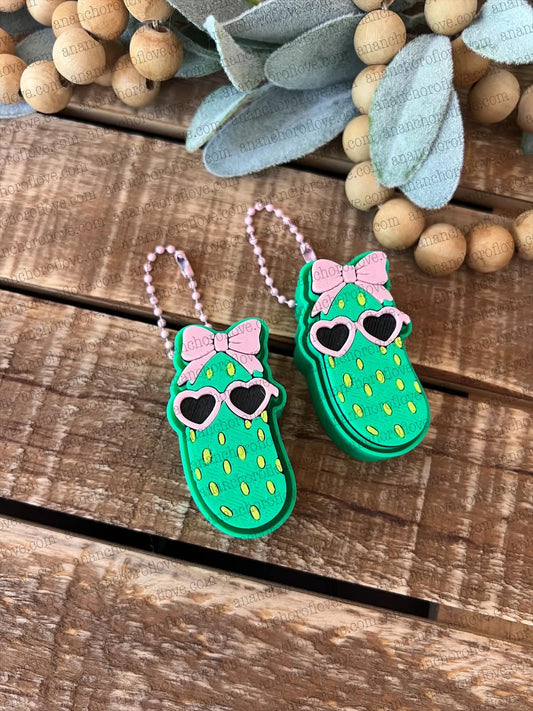 Girl Pickle 3d printed fidget clicker