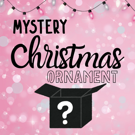 Mystery Christmas Ornaments- free with purchase of two ornaments- not available alone-