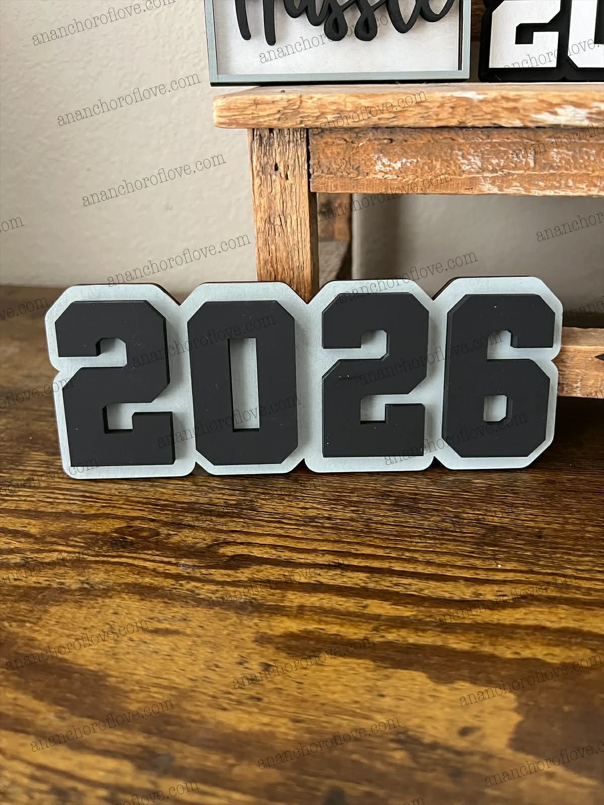 Class of 2026 graduation tiered tray set-customized with your class colors-individual pieces, full set available