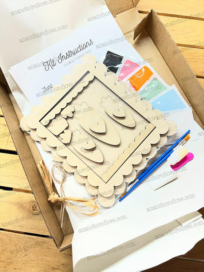 February DIY KIT- Carrot Paint Kit – Handmade DIY Craft Gift for Kids & Adults