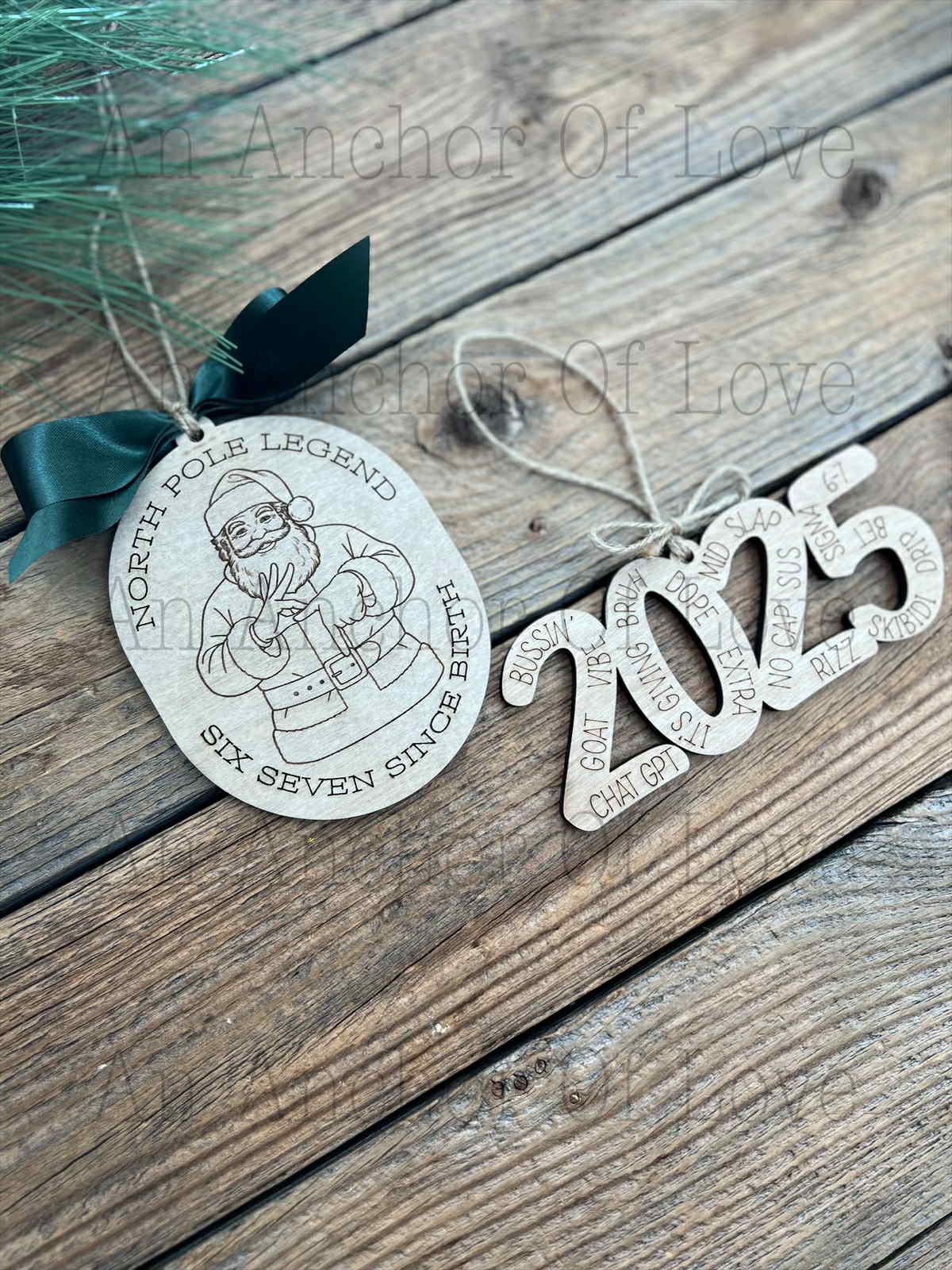 Teen Slang Ornament, Funny Teenager Ornament, 67 Six Seven Ornament, Gen Z Teenager Tween Ornament, Boy Christmas