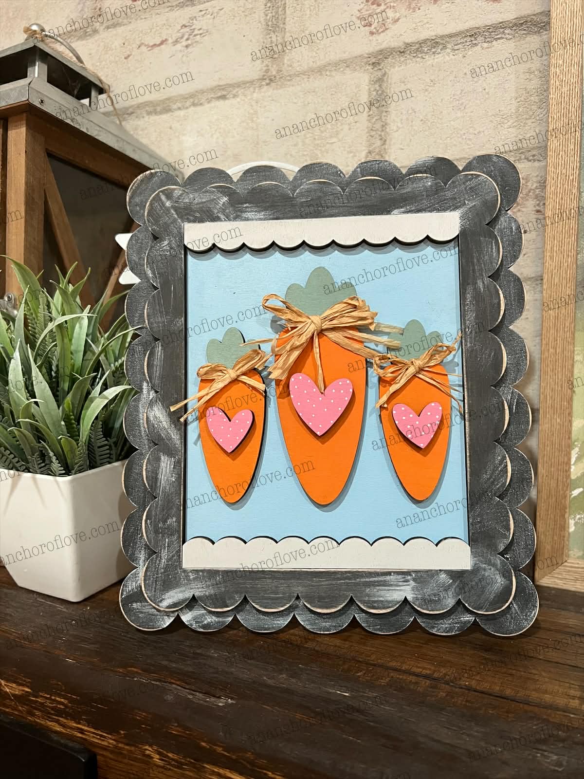 February DIY KIT- Carrot Paint Kit – Handmade DIY Craft Gift for Kids & Adults