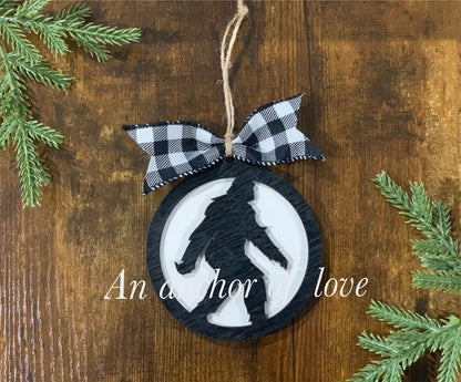 Bigfoot ornament