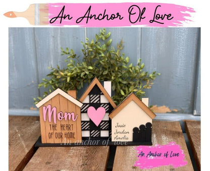 SALE-Mothers Day gift-Mothers Day personalized gift-Mothers day house-cute Mothers Day gift-Mothers Day names-Mothers day gift giving