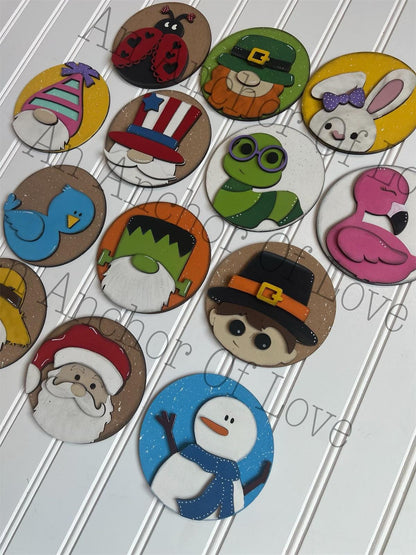 Complete set / 13 pieces/ Welcome to our classroom seasonal sign/ back to school/ teacher appreciation/ Deluxe set face set