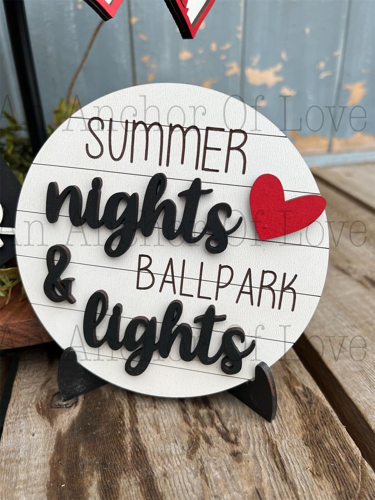 Baseball Tiered Tray Decor | Tiered Tray Bundle | Mini Wood Signs | Tray Decor decor-full set, DIY & individual pieces available