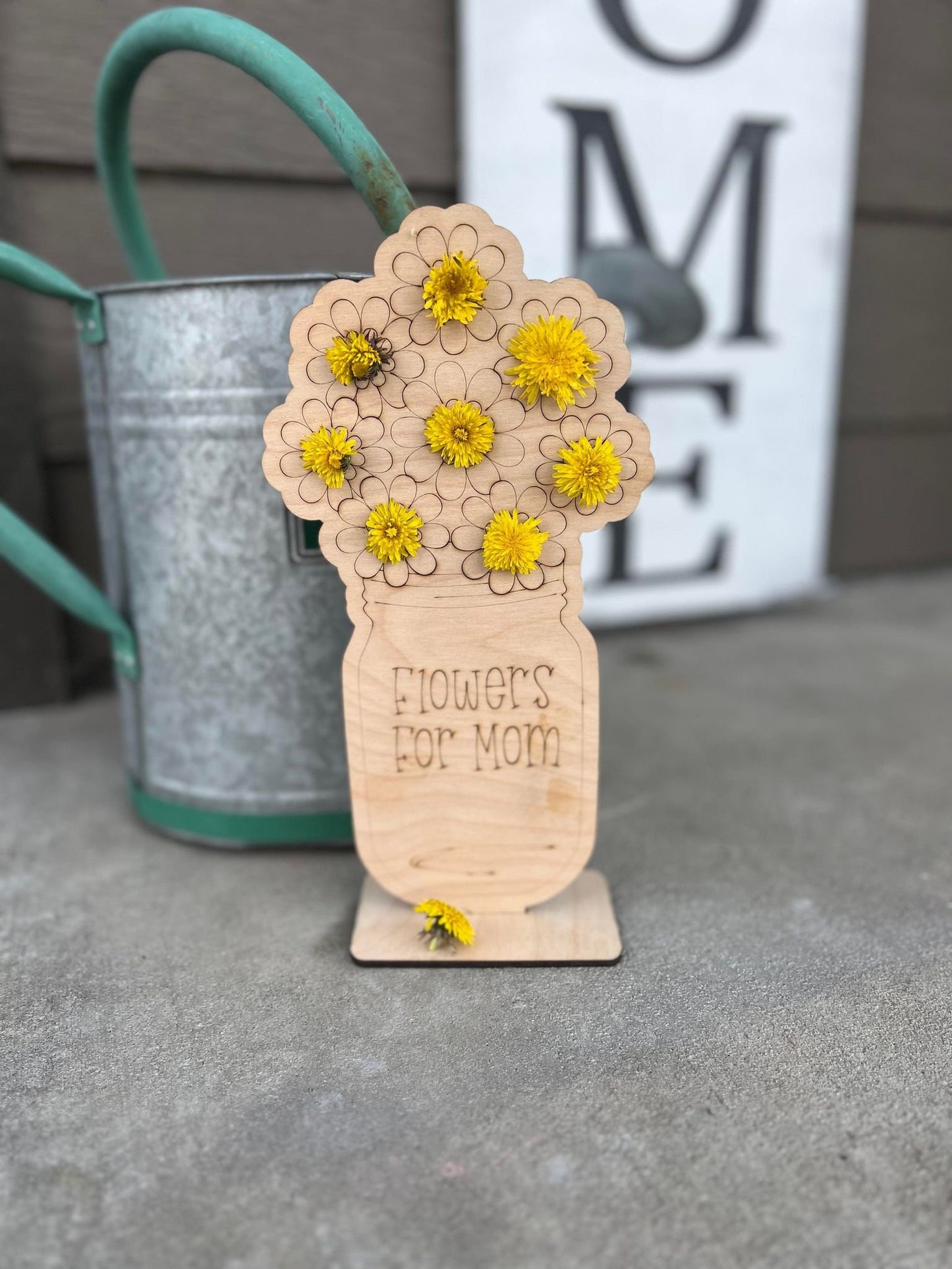 Personalized Picked For Mommy Flower Stand / Mother's Day Gift / Mommy Flowers / Flower Holder / Flower Vase / Mothers Day Flowers Gift