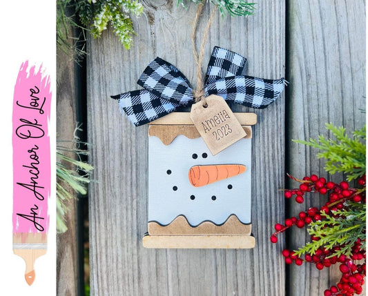 Personalized Smore Ornament - Kids Personalized Ornament- Personalized Ornament 2023