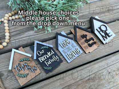 Personalized family sign, Custom Standing House Decor, Farmhouse Decor, House warming, New family gift, Christmas gift, Mothers Day Gift
