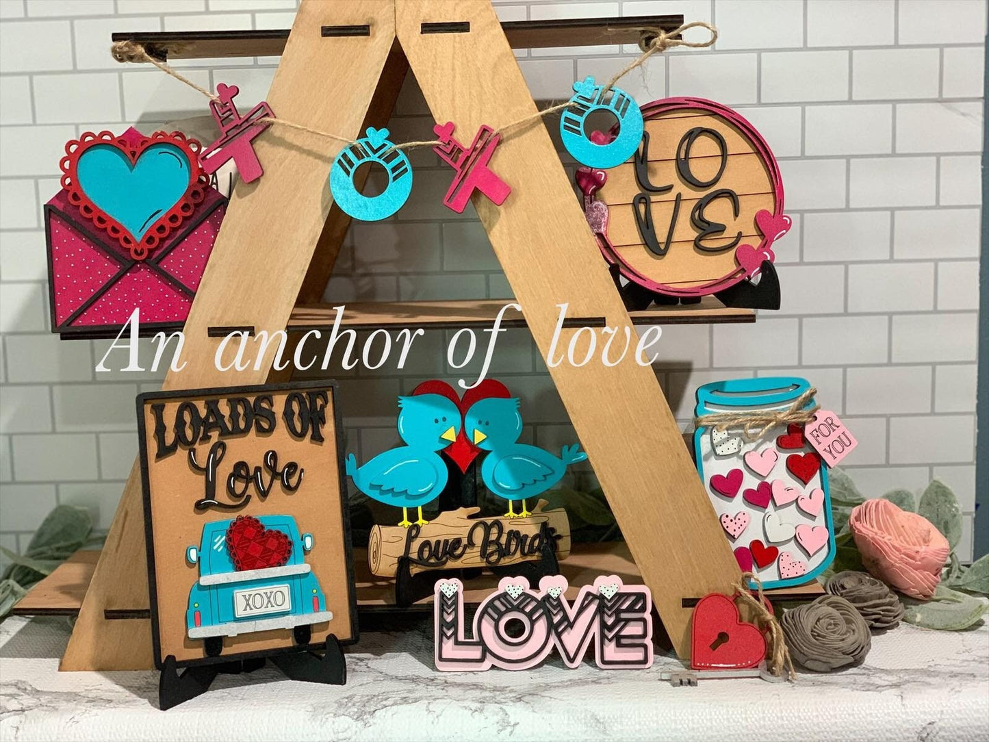 Valentines tier tray. valentine tier tray. valentines decor. valentines day displays. valentines day signs. valentines day coffee bar