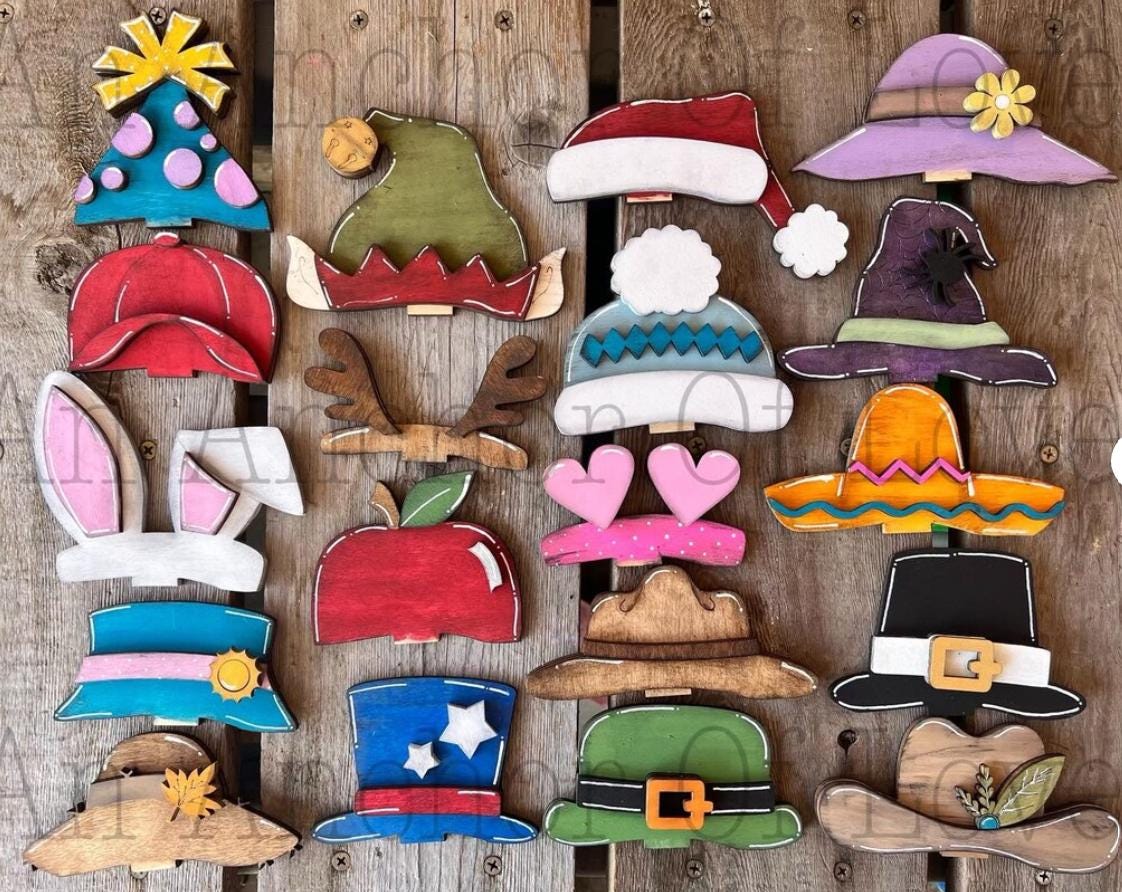 Porch Goose with Interchangeable Hats // viral porch goose Decoration //porch goose Shelf Sitter// Viral Shelf Sitter with hats
