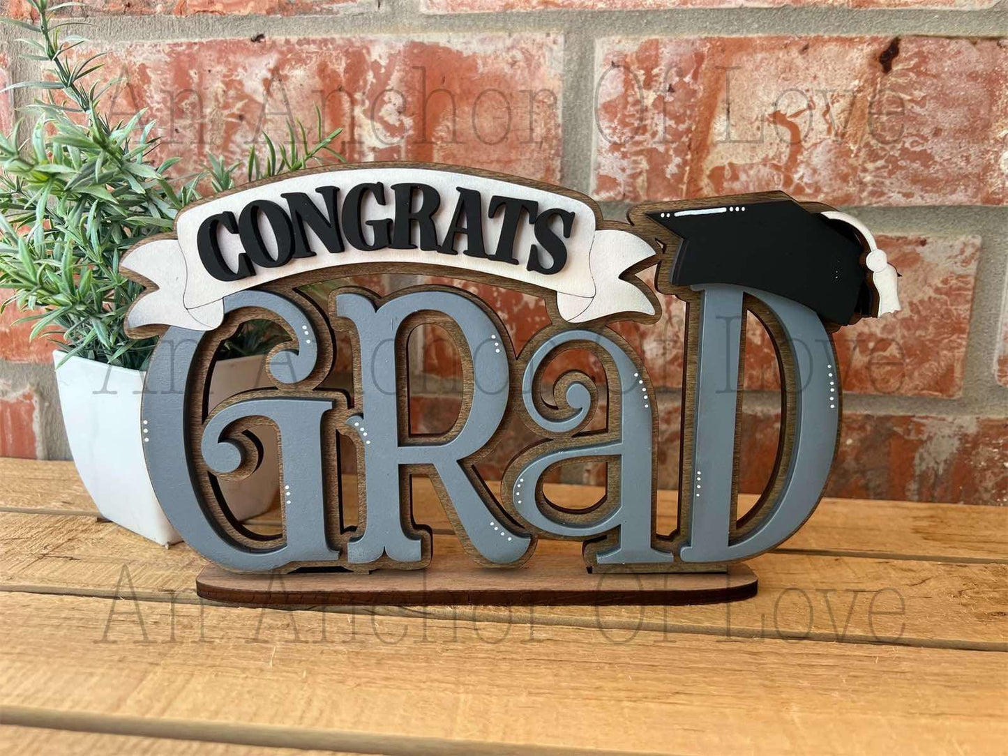 Class of 2025 graduation Shelf Sitter set-customized with your class colors