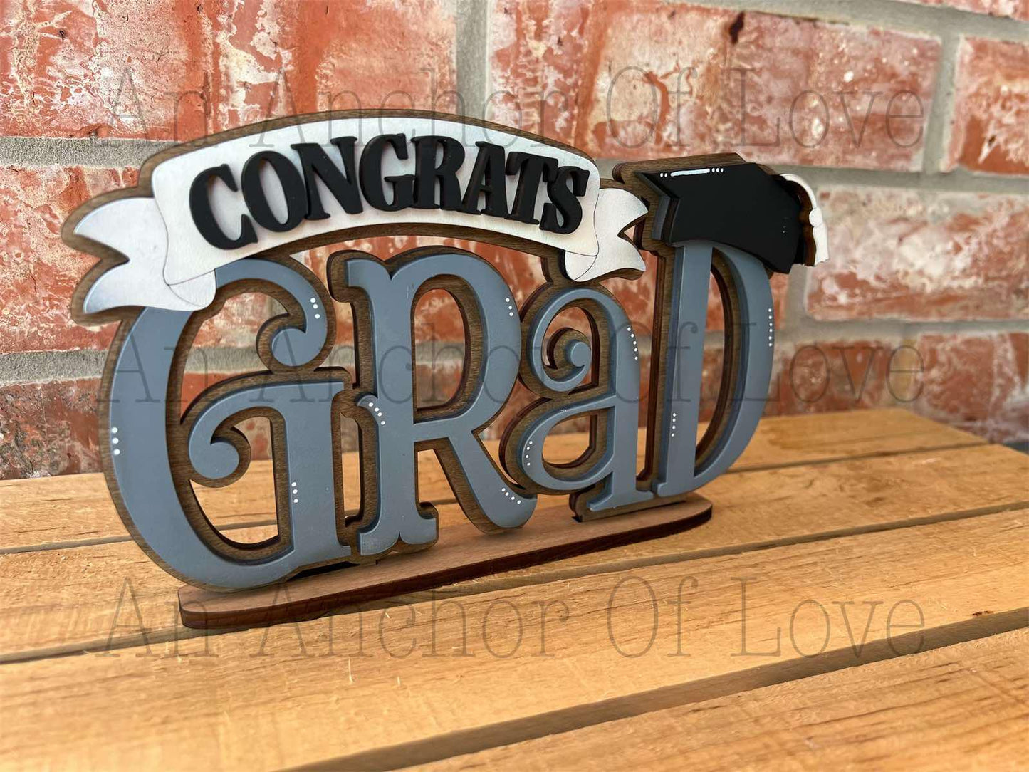 Class of 2025 graduation Shelf Sitter set-customized with your class colors