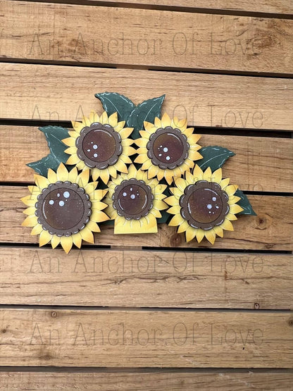 Sunflower Basket - interchangeable Basket- Basket interchangeable