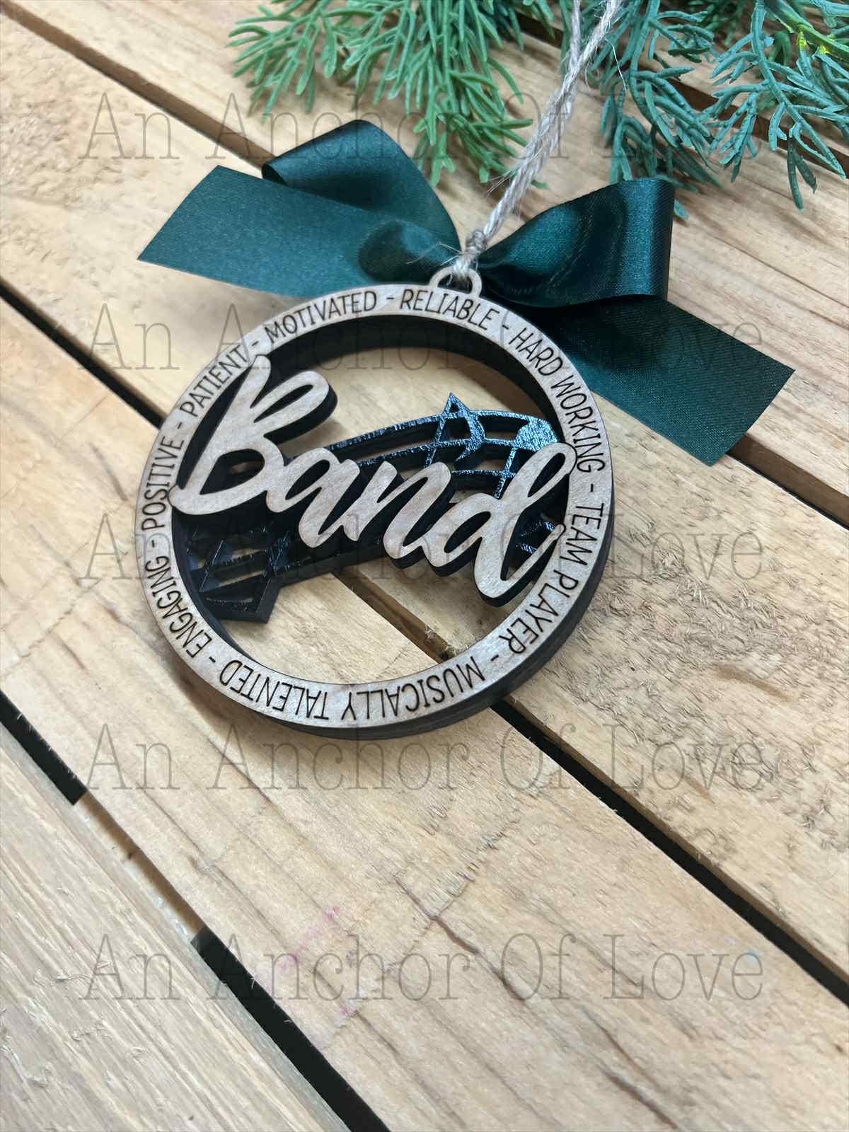 Band Ornament- Band ornament Christmas Gift- 2025 Band-team gift- wholesale available